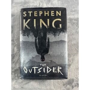 Stephen King The Outsider Hardcover First Edition 2018 Novel Scribner HorrorBook